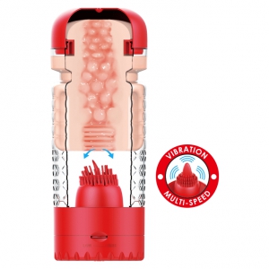 Masturbateur automatique THERESA Pussy Rouge