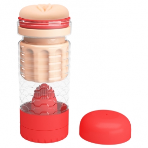 Masturbateur automatique THERESA Pussy Rouge