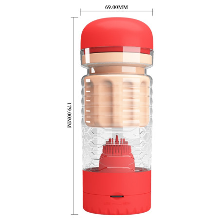 Masturbateur automatique THERESA Pussy Rouge