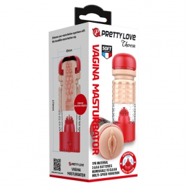 Masturbateur automatique THERESA Pussy Rouge 2