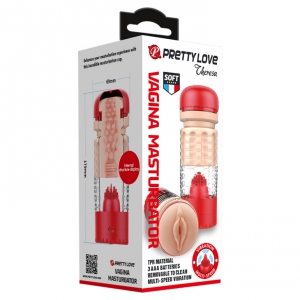 Masturbateur automatique THERESA Pussy Rouge