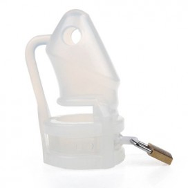 Cage de chasteté Silicone Clear 2