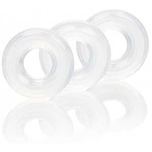 Lot de 3 cockrings souples STACKER 20mm