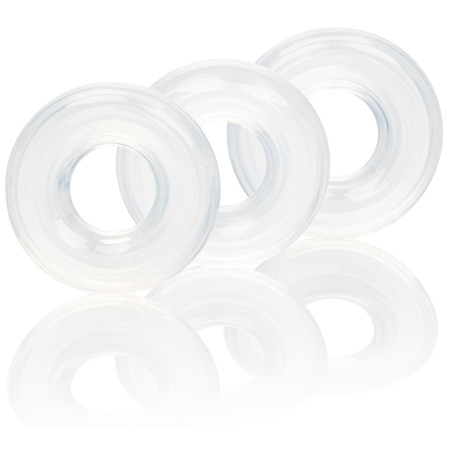 Lot de 3 cockrings souples STACKER 20mm