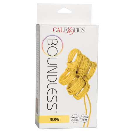 Corde bondage BOUNDLESS 10m Jaune