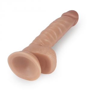 Gode réaliste Maxime de 15cm en couleur chair