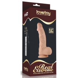 Gode réaliste Fabian 18 cm par 4.5 couleur chair 2