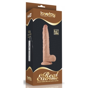 Gode gay réalise Leo de 20cm en couleur chair