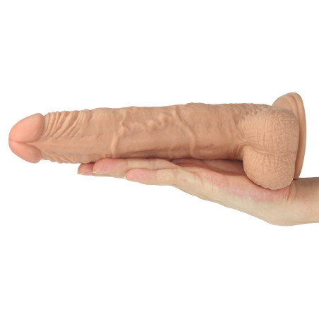 Gode gay réalise Leo de 20cm en couleur chair