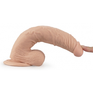 Gode gay réalise Leo de 20cm en couleur chair