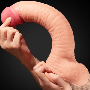 Gode réaliste KING SIZE XL Nature Cock 25 x 6cm