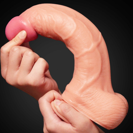 Gode réaliste UPPY KING SIZE Nature Cock 19 x 5cm