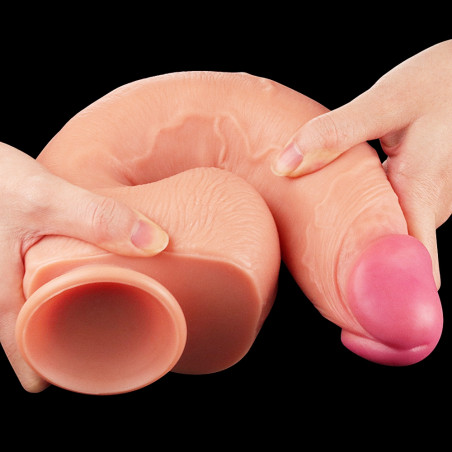 Gode réaliste KING SIZE STRONG Nature Cock 22 x 5.7cm