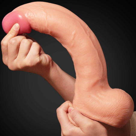 Gode réaliste KING SIZE STRONG Nature Cock 22 x 5.7cm