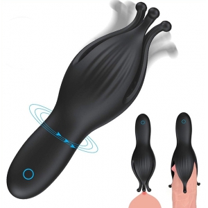 Stick de masturbation vibrant FLOW DICK 10 Vibrations