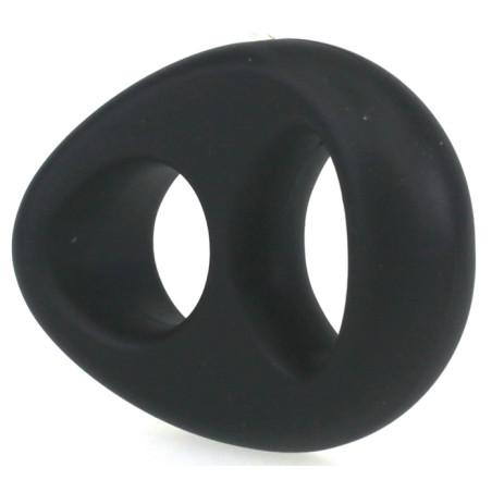 Ballstretcher Silicone HOLE COCK Noir