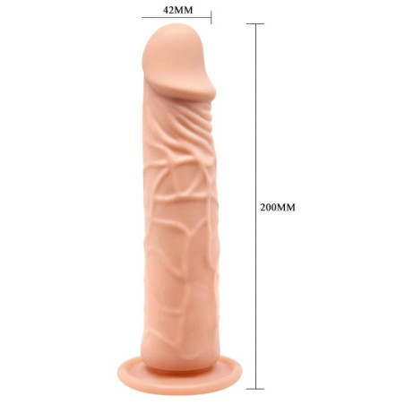 Gode Ventouse BAILE Calvin 18 x 4cm