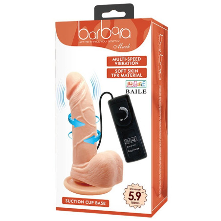 Gode vibrant BAILE Mark 12 x 3.5cm