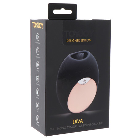 Stimulateur pour Anulingus DIVA Noir