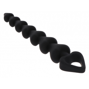 Chapelet anal HEART BEADS 18 x 3.4cm