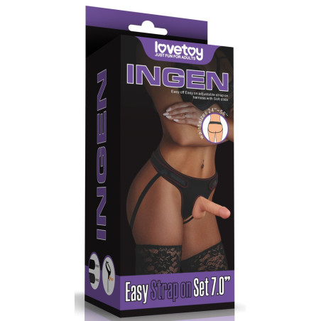 Gode ceinture EASY STRAPON 12.5 x 4cm
