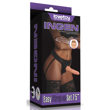 Gode ceinture EASY STRAPON 17.5 x 5cm