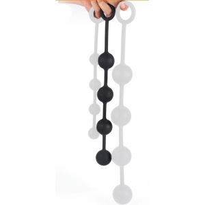 Boules anales en silicone QUARTY M 35 x 4cm