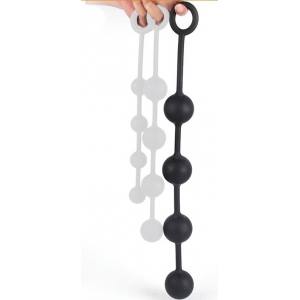 Boules anales en silicone QUARTY L 45 x 5cm
