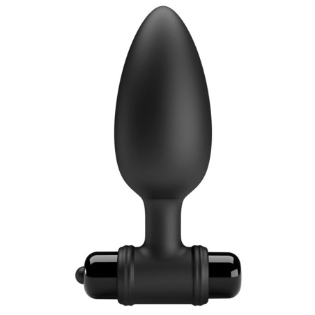 Plug vibrant en silicone VIBRA BUTT Pretty Love 9.5 x 3.8cm