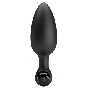 Plug vibrant en silicone VIBRA BUTT Pretty Love 9.5 x 3.8cm
