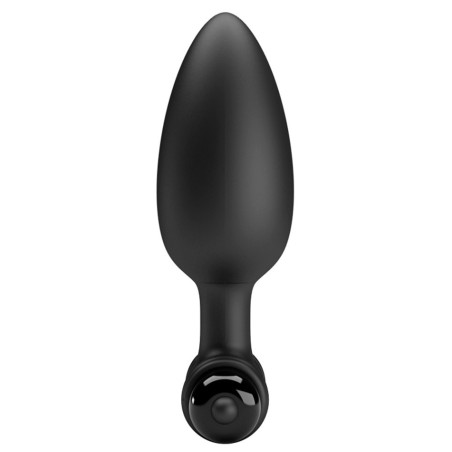 Plug vibrant en silicone VIBRA BUTT Pretty Love 9.5 x 3.8cm