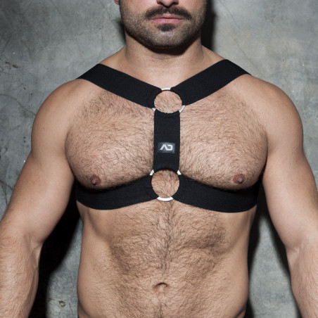 Harnais DOUBLE RING Noir