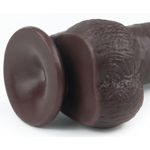 Gode SLIDING SKIN 17 x 4.2cm Marron
