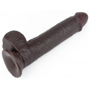 Gode SLIDING SKIN 17 x 4.2cm Marron