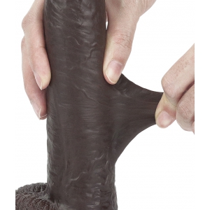 Gode SLIDING SKIN 17 x 4.2cm Marron