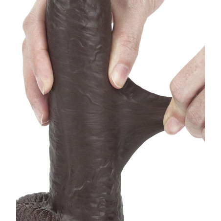 Gode SLIDING SKIN 17 x 4.2cm Marron