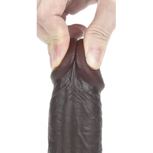 Gode SLIDING SKIN 17 x 4.2cm Marron