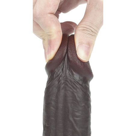 Gode SLIDING SKIN 17 x 4.2cm Marron