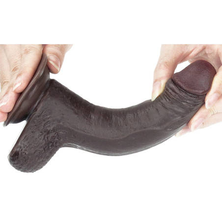 Gode SLIDING SKIN 13 x 3.5cm Marron