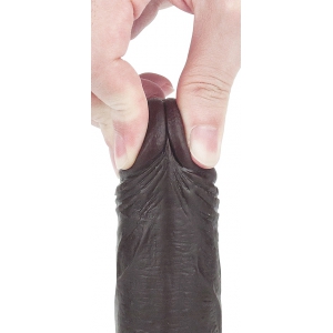 Gode SLIDING SKIN 13 x 3.5cm Marron