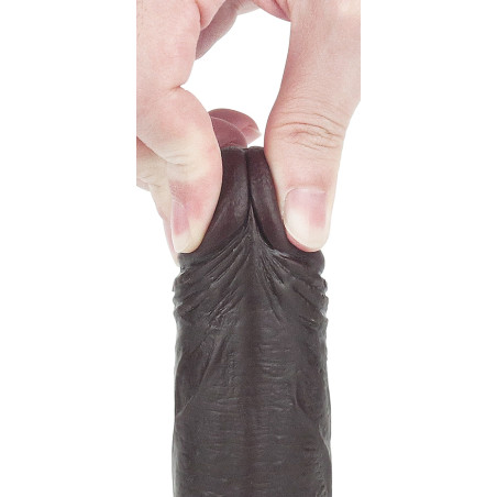 Gode SLIDING SKIN 13 x 3.5cm Marron