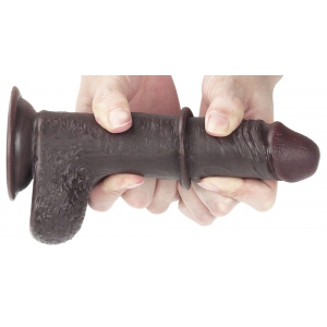 Gode SLIDING SKIN 13 x 3.5cm Marron