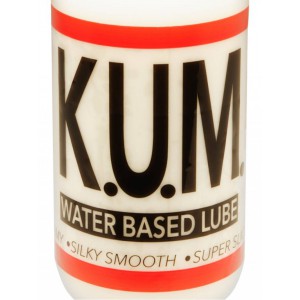 Lubrifiant hybride gay KUM en 250mL avec bouteille pompe de gel intime