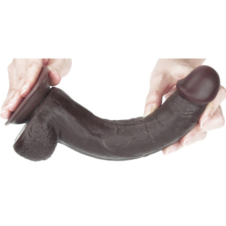 Gode SLIDING SKIN 18 x 4.5cm Marron