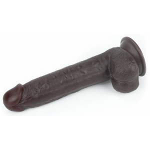 Gode SLIDING SKIN 18 x 4.5cm Marron