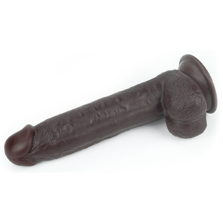 Gode SLIDING SKIN 18 x 4.5cm Marron
