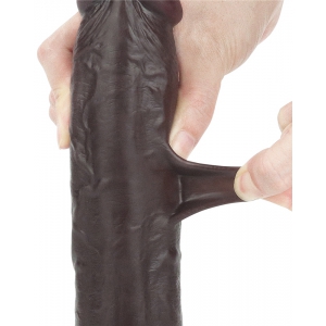 Gode SLIDING SKIN 18 x 4.5cm Marron