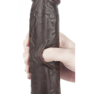 Gode SLIDING SKIN 18 x 4.5cm Marron