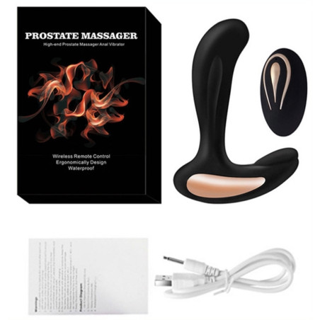 Stimulateur de prostate vibrant RIGHY 11 x 3.3cm