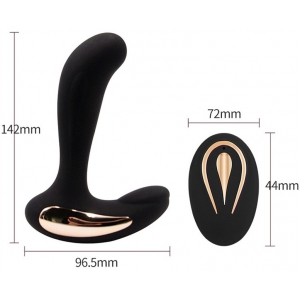 Stimulateur de prostate vibrant RIGHY 11 x 3.3cm
